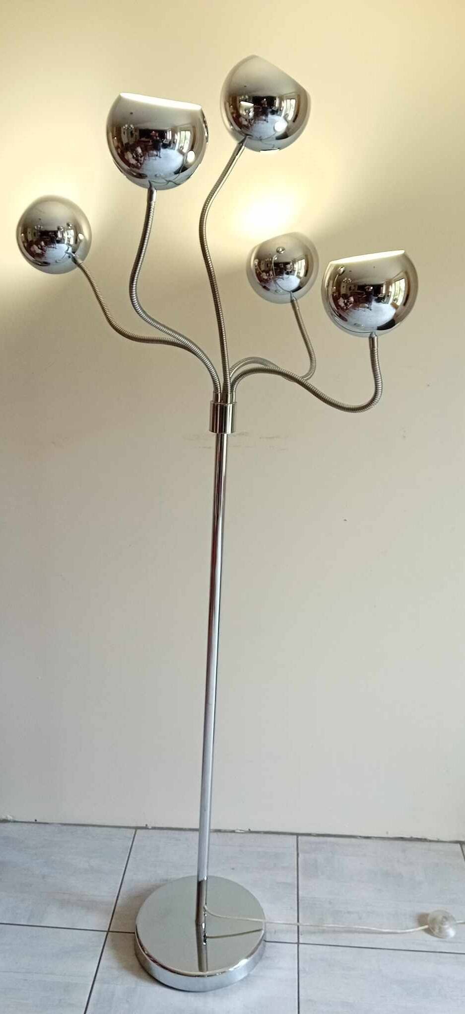 Eye ball floor lamp 70's