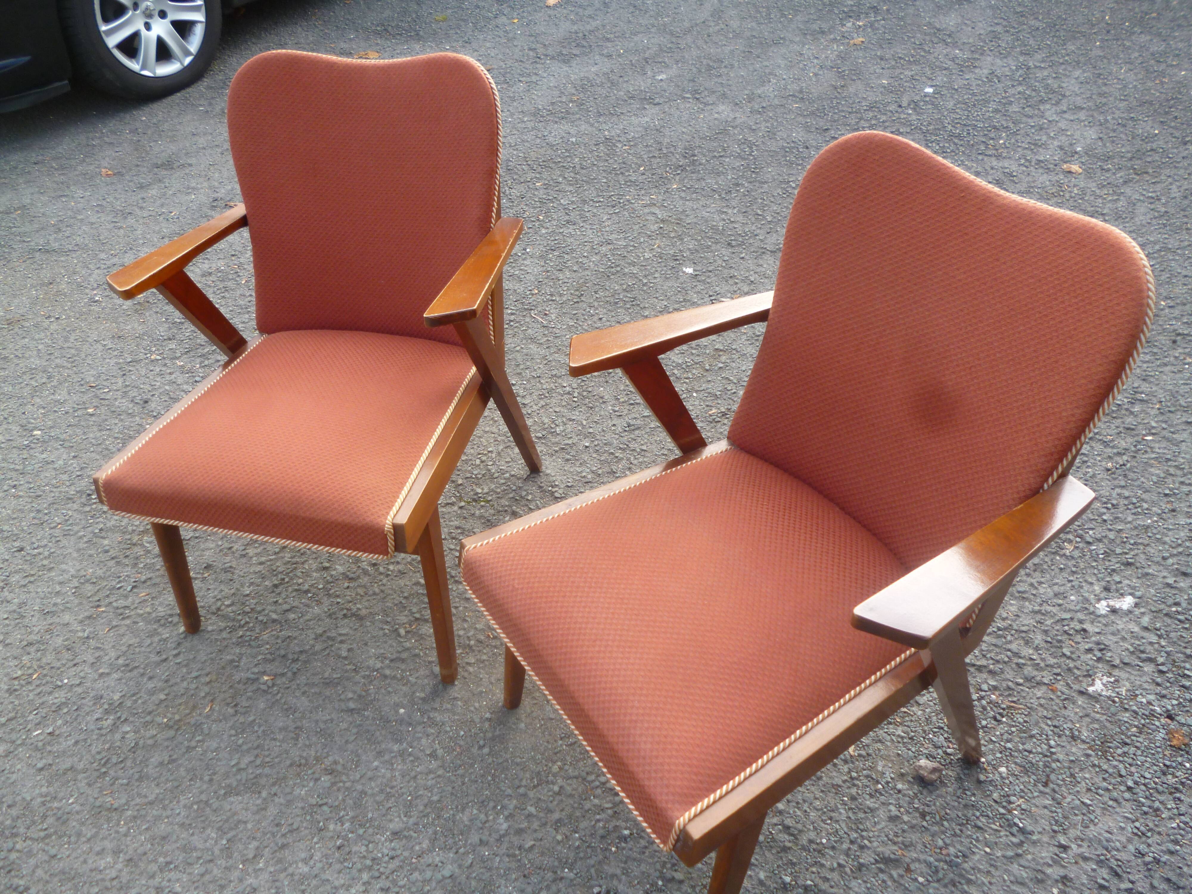 Pair of armchairs