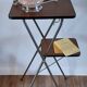 Table d'appoint en formica années 70