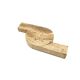 Brutalist travertine ashtray, Cerri Nestore, Italy, 1970s