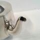 Vintage silver metala hotel teapot Diana Milano