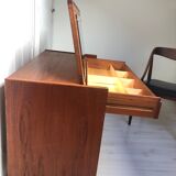 Coiffeuse scandinave en teck