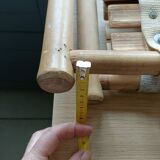 Bamboo folding stool