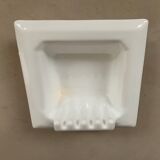Old wall mounted soap dish to recess