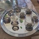 Set of 8 50's glasses