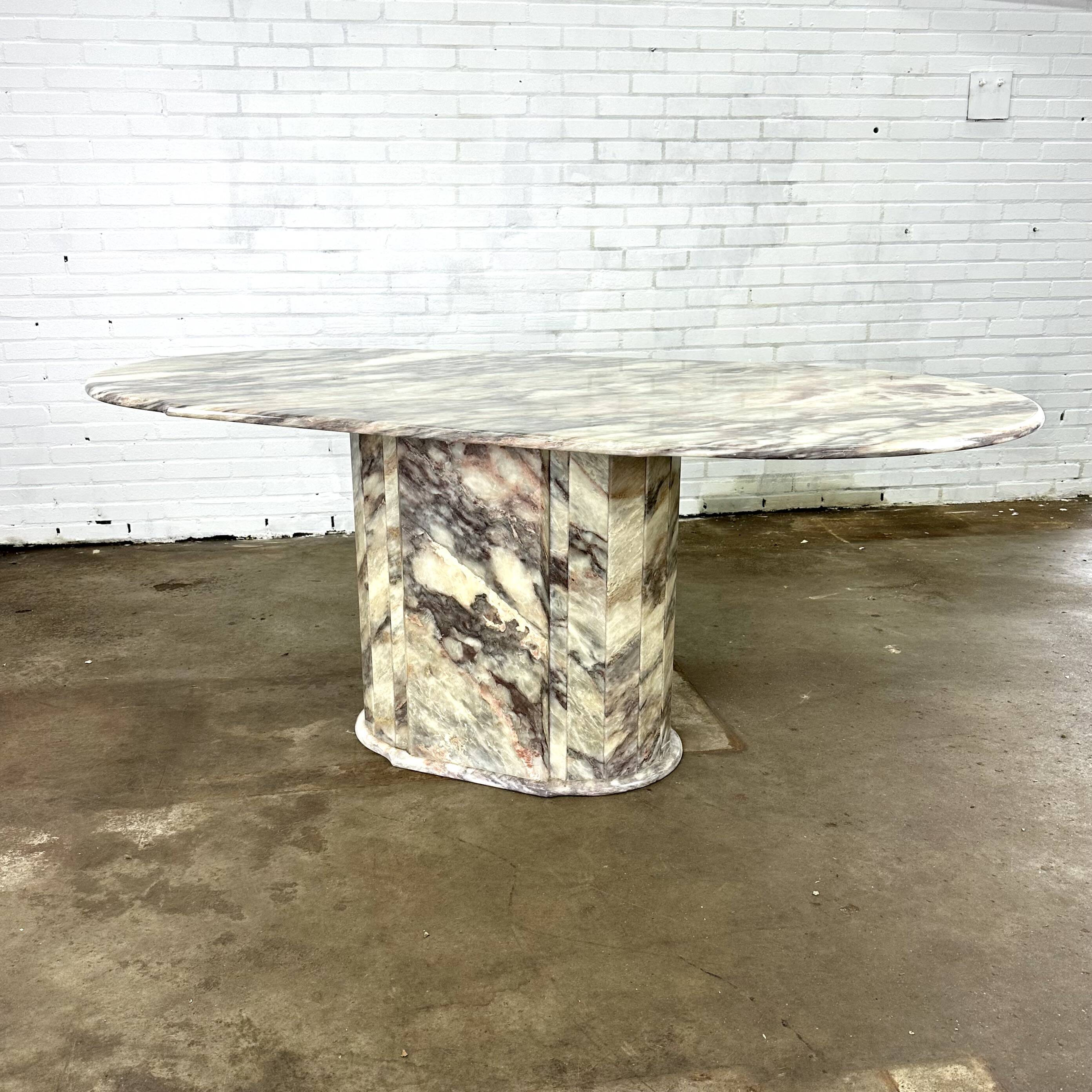 Vintage marble dining table