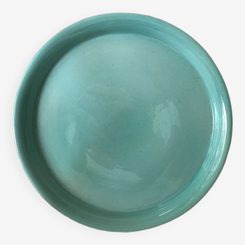 Blue flat plate ceramic