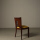 Ensemble de six chaises de salle à manger Art Déco, vers 1930.