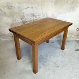 Farmhouse style dining table.