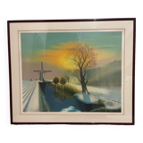 Houtem Mill Painting
