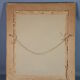 Old wood frame - gilded stucco - glass 61x51 cm leaf 50.5x40 cm SB 113