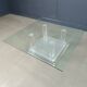 Table basse ou table d'appoint en Lucite, années 1970