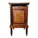 Table de chevet Empire français avec dessus en marbre