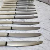 set of 12 bakelite knives from the 60s
