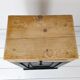 Table de chevet vintage en bois Porte Vieux bois massif Rétro Mid Century Table de chevet Commode Ch