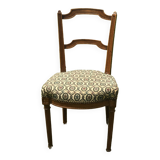 Antique chair seat upholsterer medallions