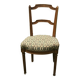 Antique chair seat upholsterer medallions
