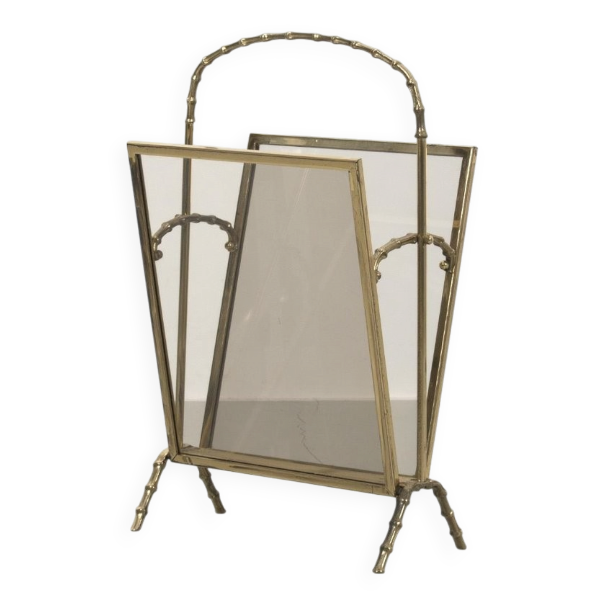 Vintage Magazine Rack from Maison Bagues