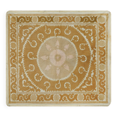 Tapis turc vintage noué à la main 126x135 cm