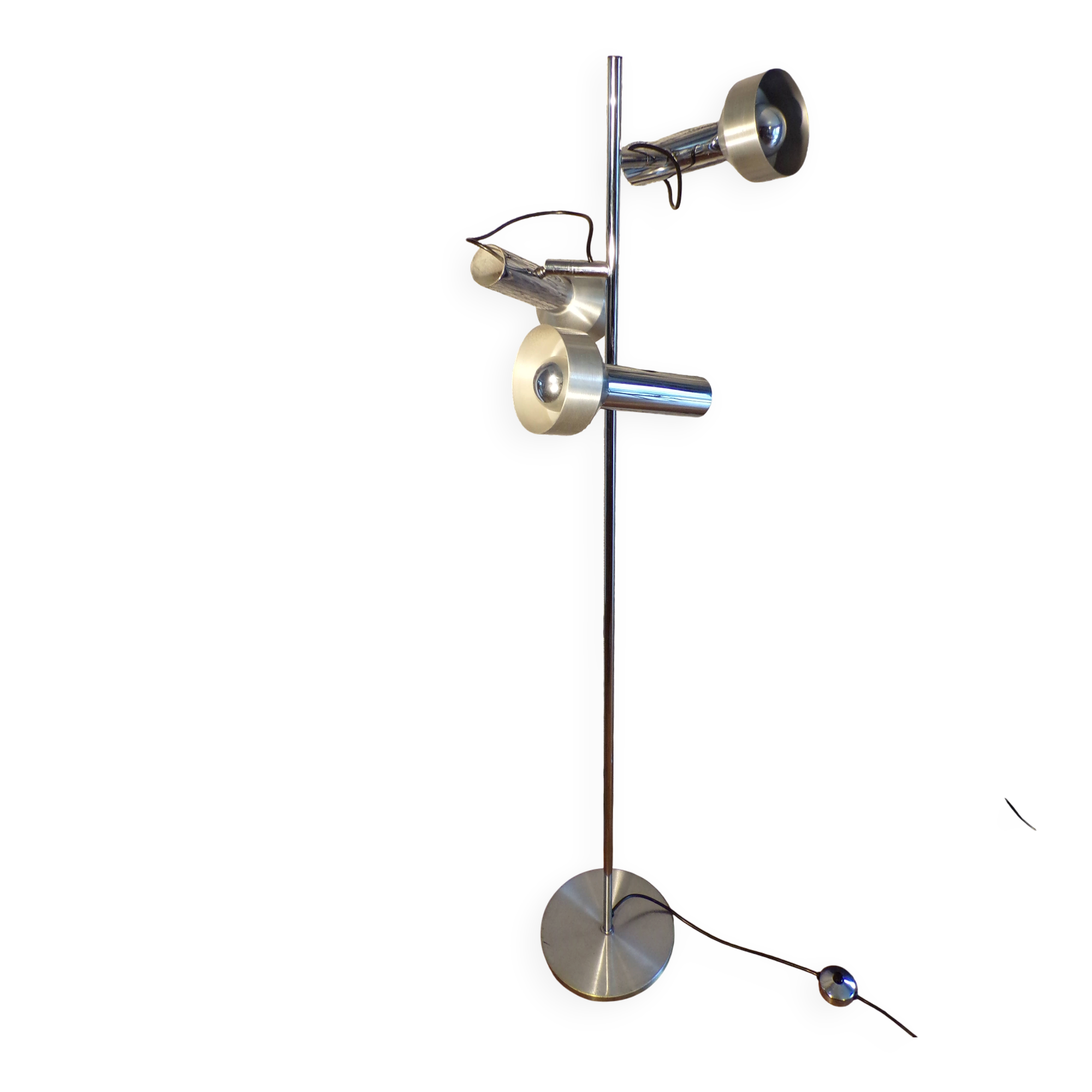 Vintage German floor lamp with 3 lights