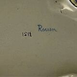 Desvres Earthenware Planter with Polychrome Decoration called "Rouen"