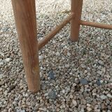 Aero-gummed solid wood stool