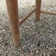 Aero-gummed solid wood stool