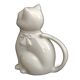 Small teapot in the shape of a cat