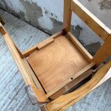 Set of 4 70s elm chairs, Regain