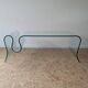 Table basse porte revues verre trempé