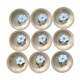 Saint Amand flowered soup plates