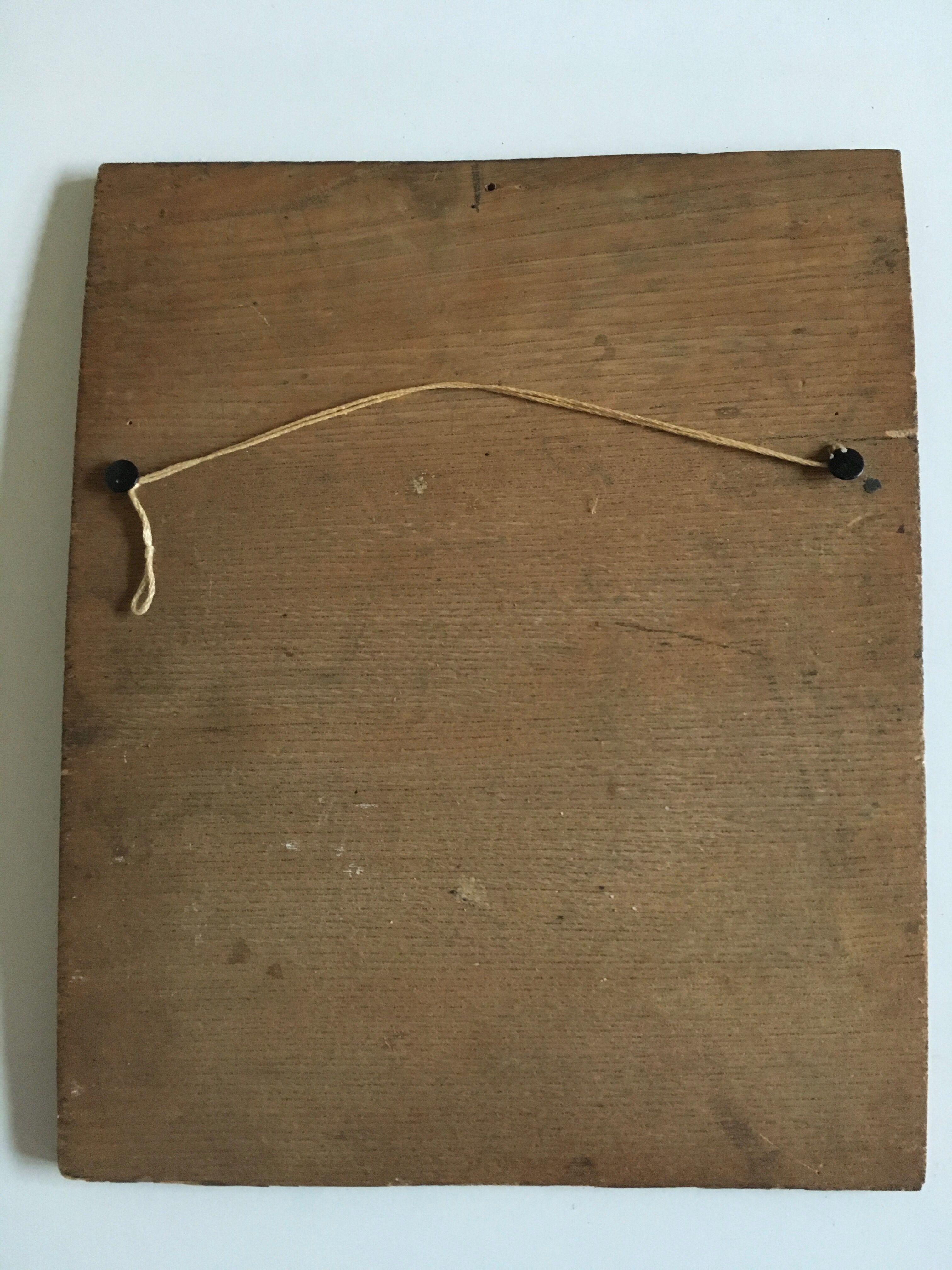 Oil on wood View of Venice at sunrise for the 40s