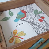 Worker tripod feet compass