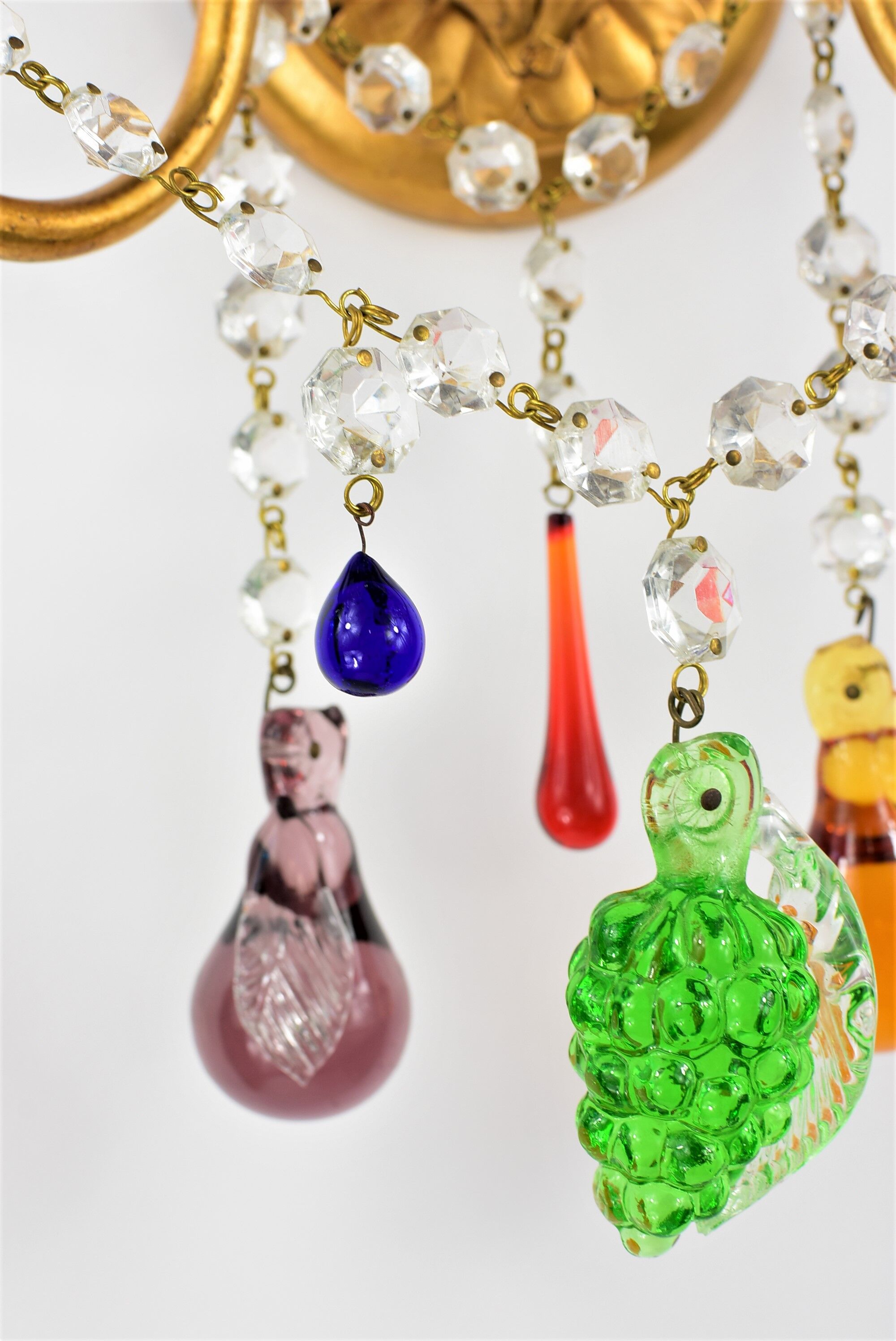 Wall lamp Murano n2 glass grapevines.