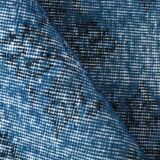 4x7 Shades Of Blue Classic Vintage Rug, 112x205Cn