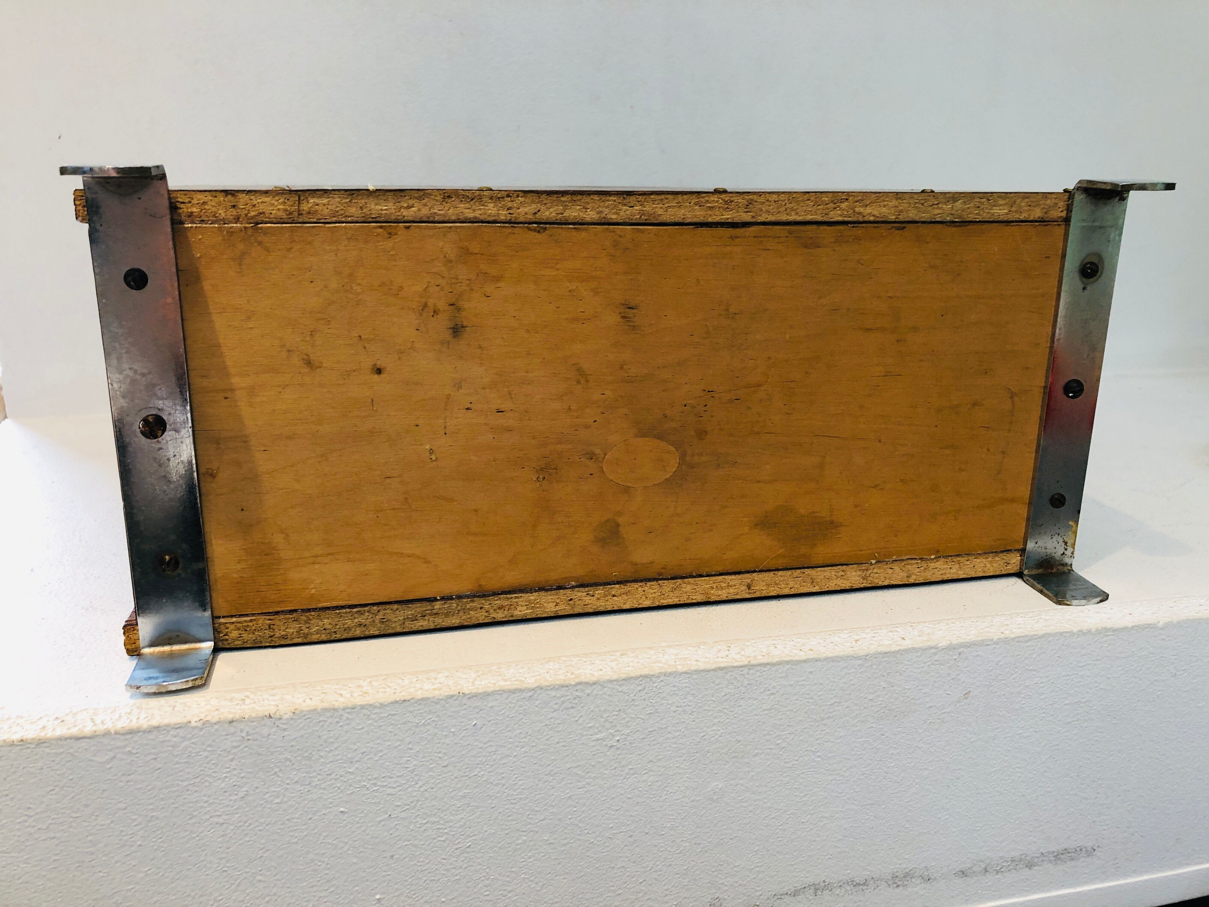 Porte revue rosewood and chrome, 1960