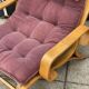 Vintage Swedish Bent Wood Lounge Chair