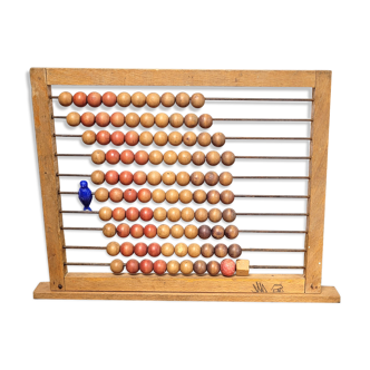 Antique wooden bowl for children