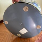 Porcelain and brass lamp base H 41cm