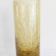 Bubbled glass vase
