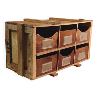 Solid wood workshop furniture - mid 20th century