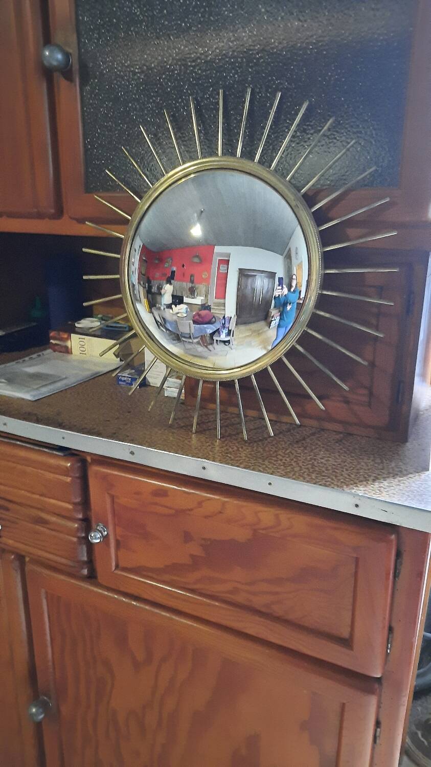 1950s sun mirror