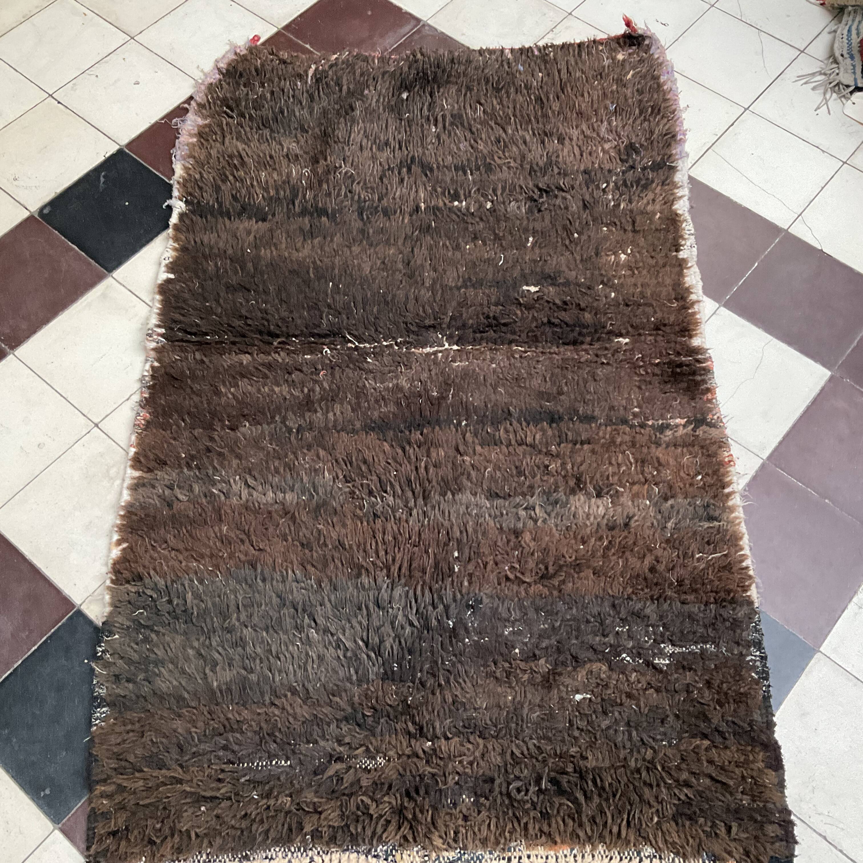 Boucharouite carpet, 142x89 cm
