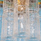 Glass ceiling lights Limburg, Germany, 1970s