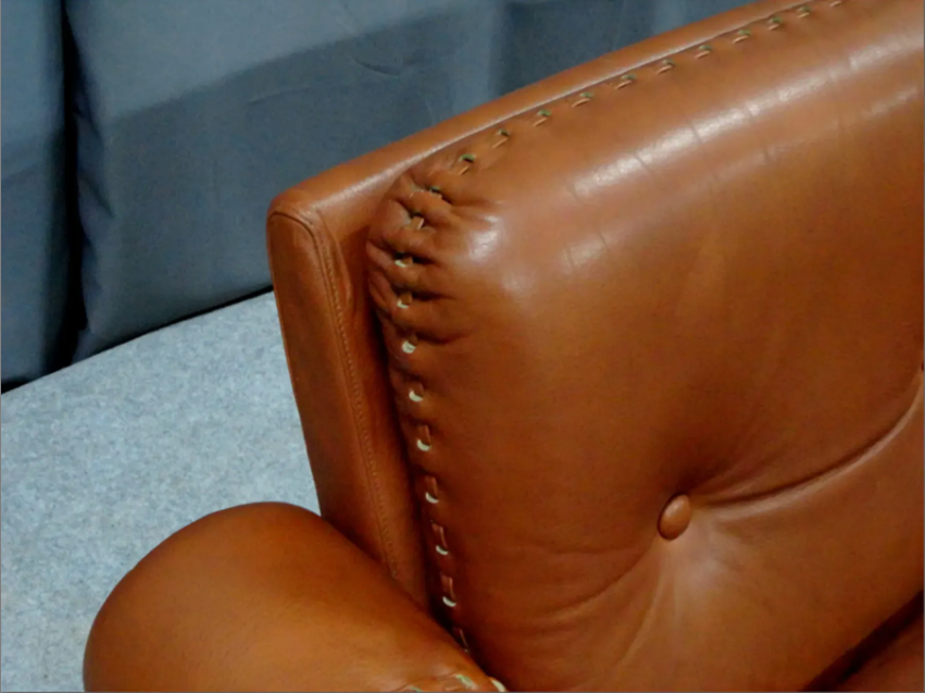 Leather sofa, 1970