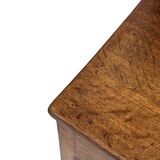 Art Deco High Back chair in oak minimalist design