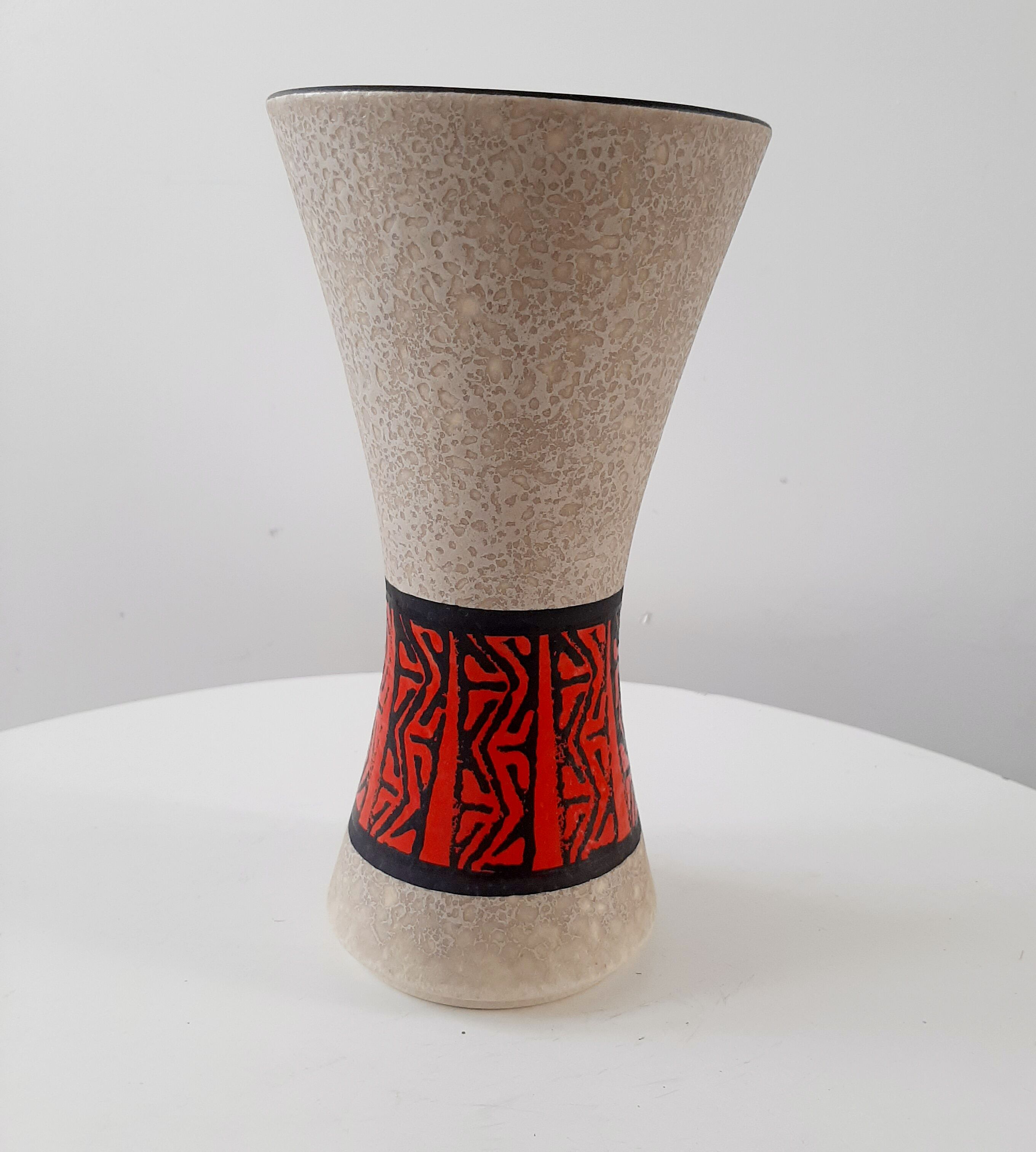 Vintage vase West germany 60s