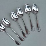 6 Silverplated teaspoons