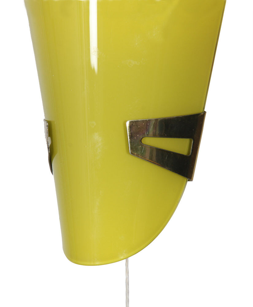 Vintage glass applique, Czech-made, 1960