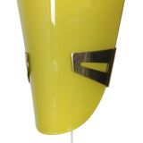 Vintage glass applique, Czech-made, 1960